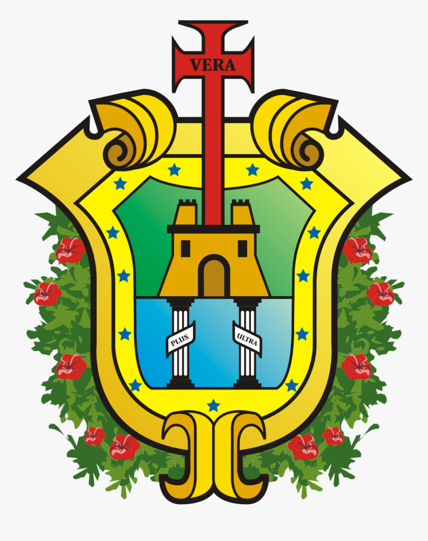 Escudo Vector Arms - Estado De Veracruz Escudo, HD Png Download, Free Download