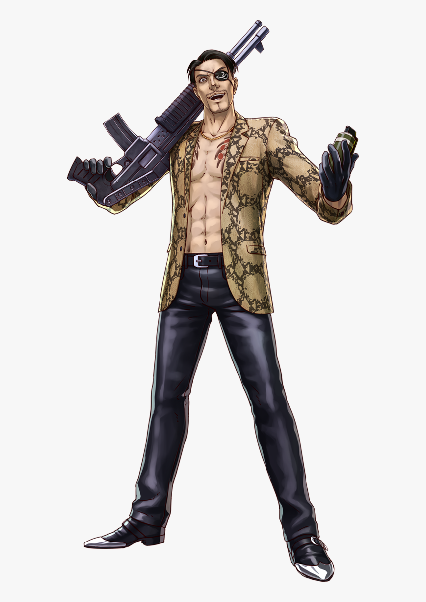 By Deacon Ross - Project X Zone 2 Goro, HD Png Download, Free Download