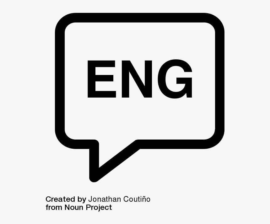 English Language Learning Research Guide - Transparent English Language Icon, HD Png Download, Free Download