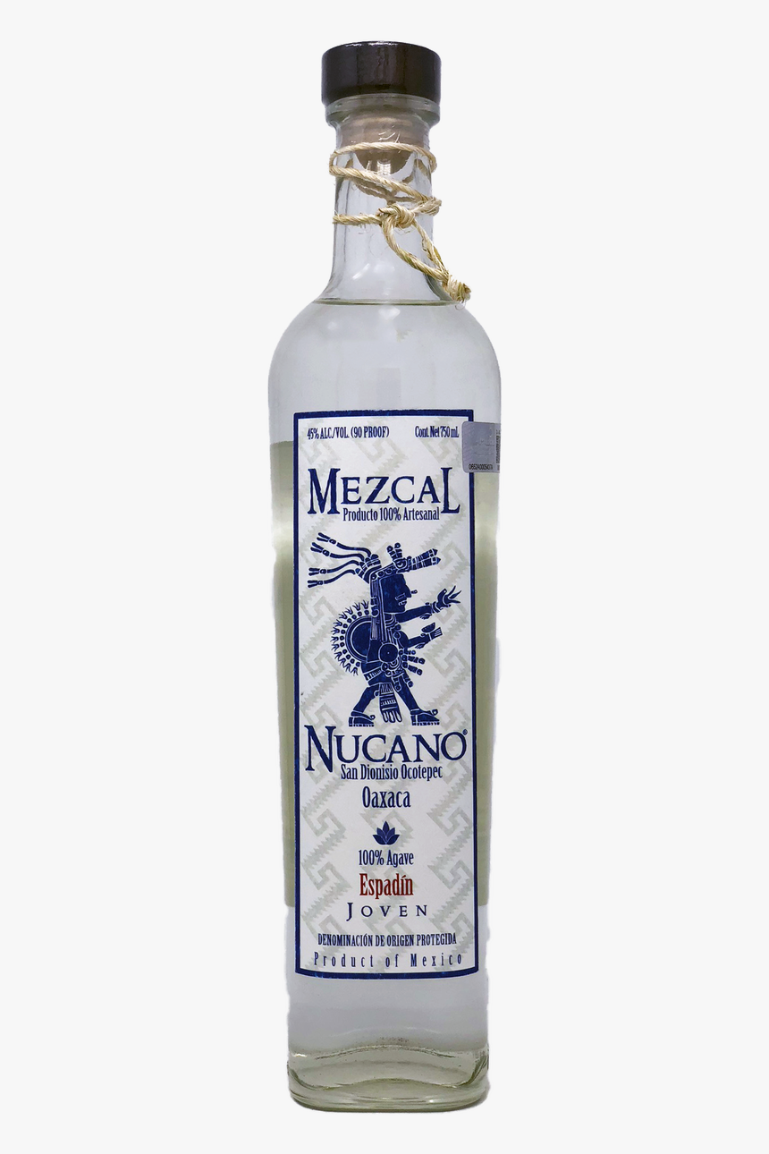 Nucano Joven Mezcal - Bottle, HD Png Download, Free Download