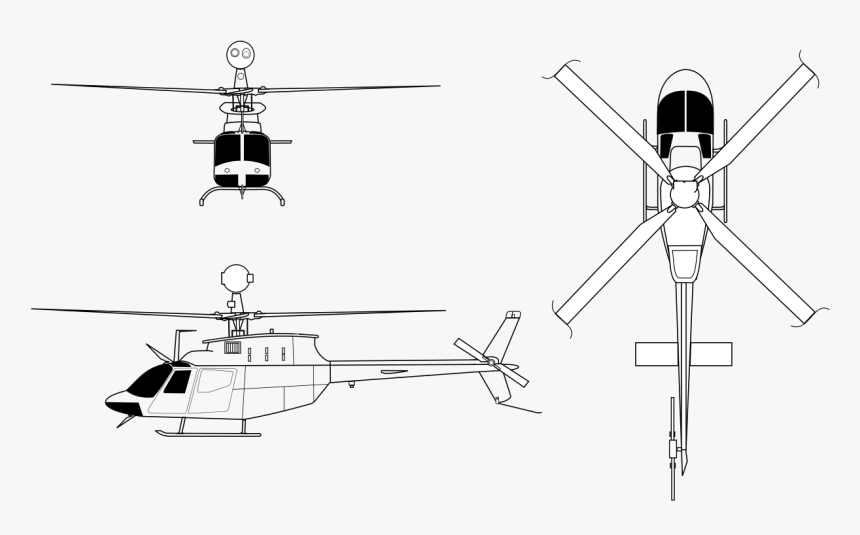 Transparent Huey Helicopter Clipart - Helicopter, HD Png Download, Free Download