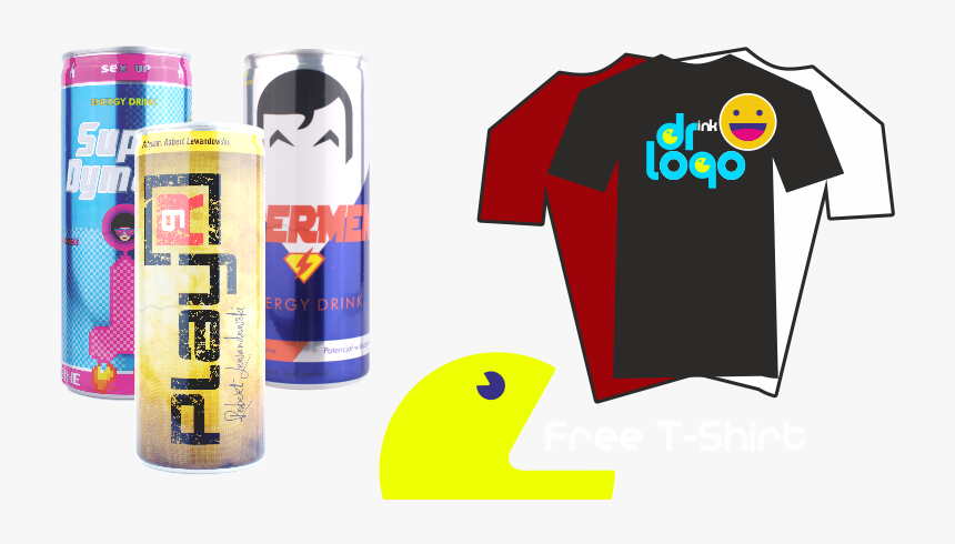 Get Free T-shirt Order 96 Pcs - Red Bull, HD Png Download, Free Download