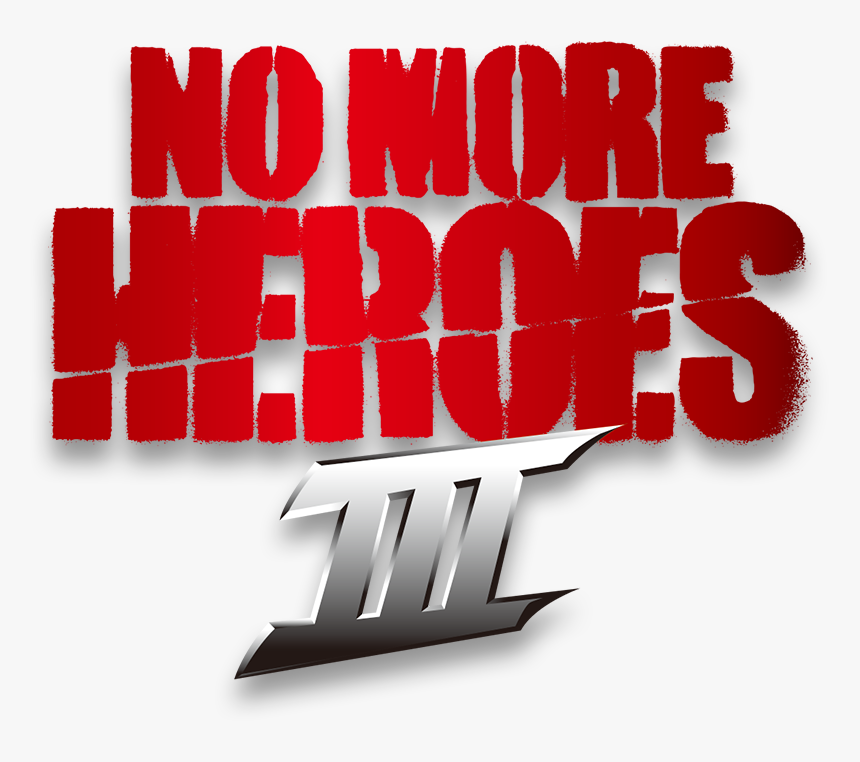 No More Heroes Logo Png - More Heroes, Transparent Png, Free Download