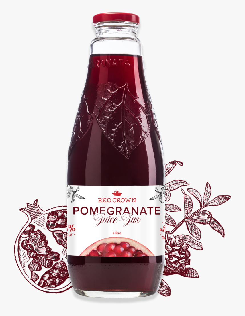 Transparent Anar Juice Png - Red Crown Pomegranate Juice, Png Download, Free Download