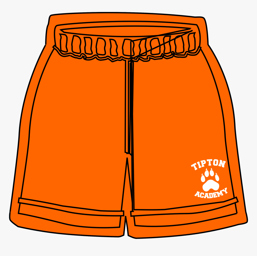 Tipton Academy Adult Mesh Shorts N5296 Â - Orange Shorts Clipart, HD Png Download, Free Download