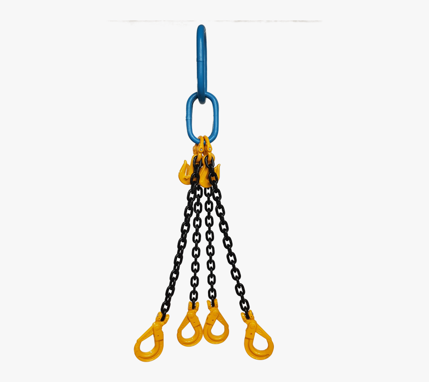 Yoke Grade 8 7mm Four Leg - Chain, HD Png Download, Free Download