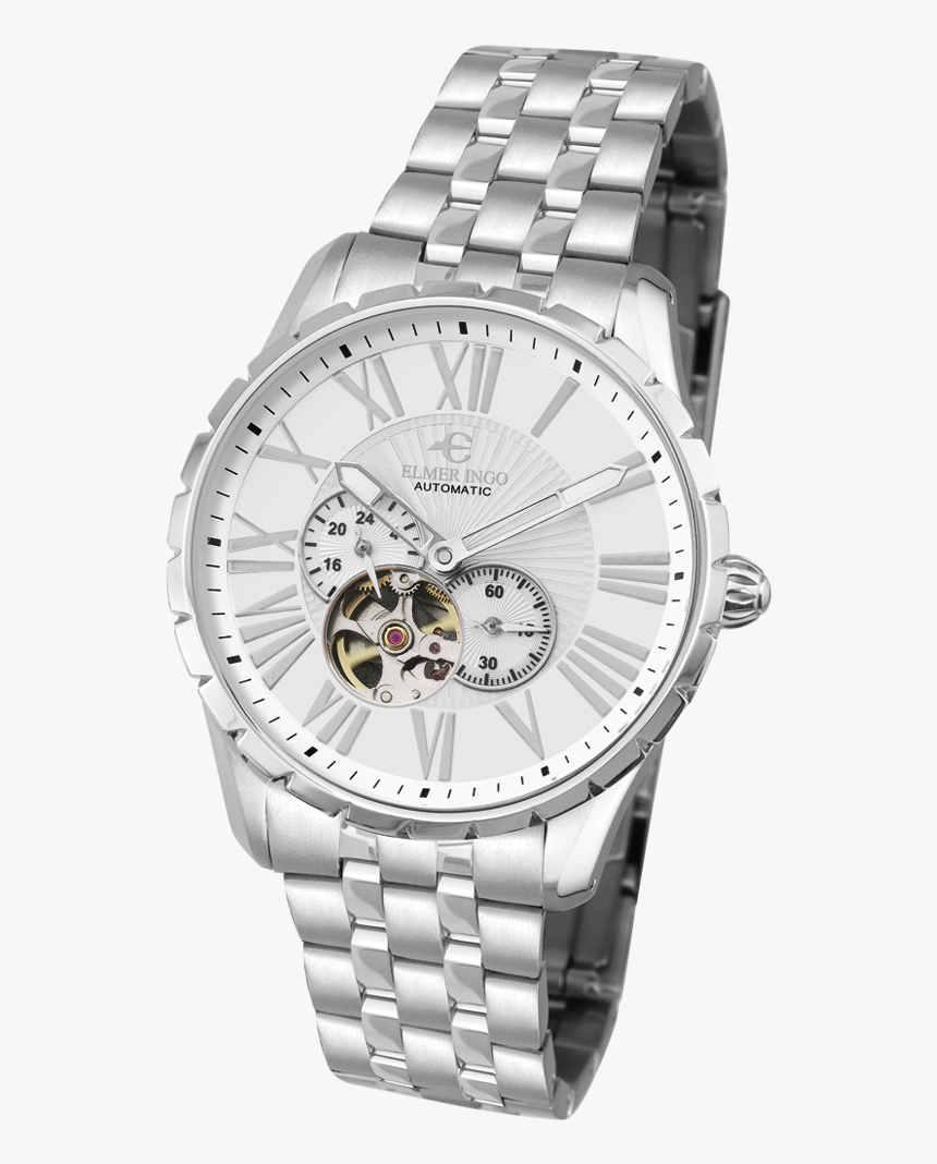 Elmer Ingo Arti Meccaniche White - Analog Watch, HD Png Download, Free Download