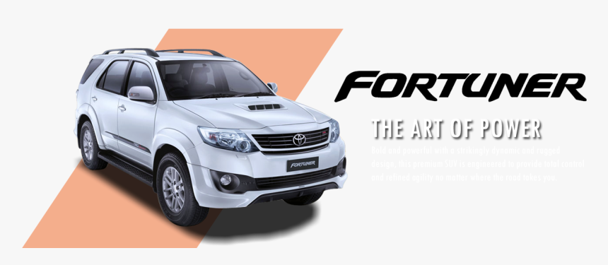 Toyota Fortuner , Png Download - Toyota Genuine Parts Ad, Transparent Png, Free Download