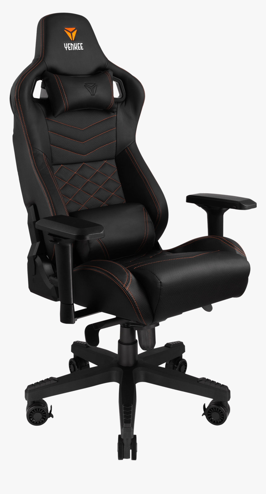 Black Grey Gaming Chair, HD Png Download, Free Download