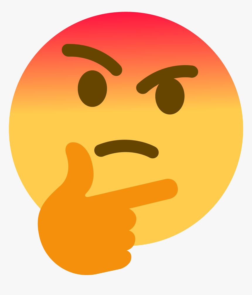 Thinkingangry Thinking , Png Download - Discord Emojis Png, Transparent Png, Free Download