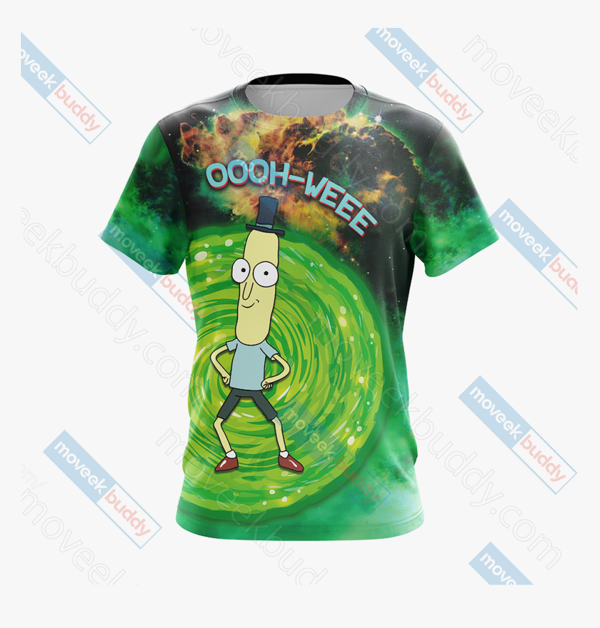 Poopybutthole Rick And Morty Unisex 3d T-shirt - Image, HD Png Download, Free Download