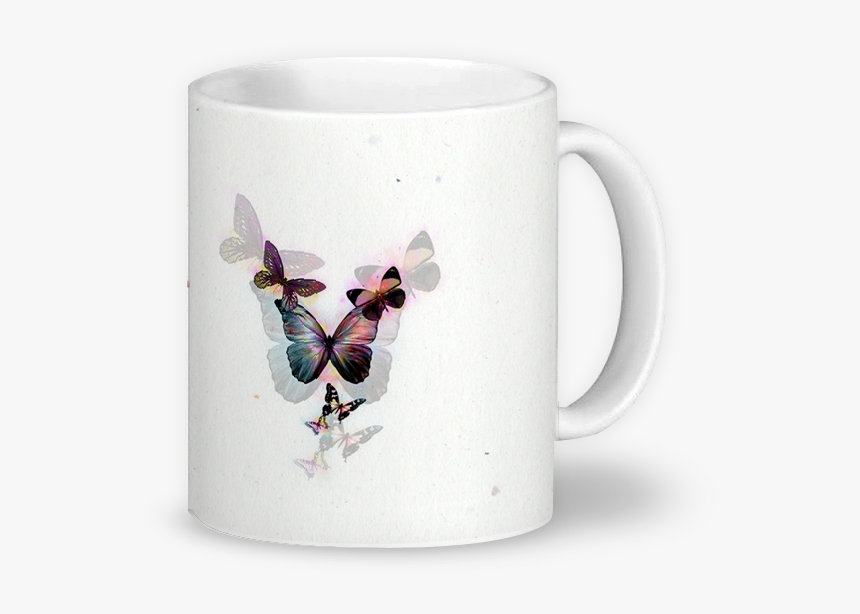 Caneca Ventre-borboletas De Ariel B - Coffee Cup, HD Png Download, Free Download