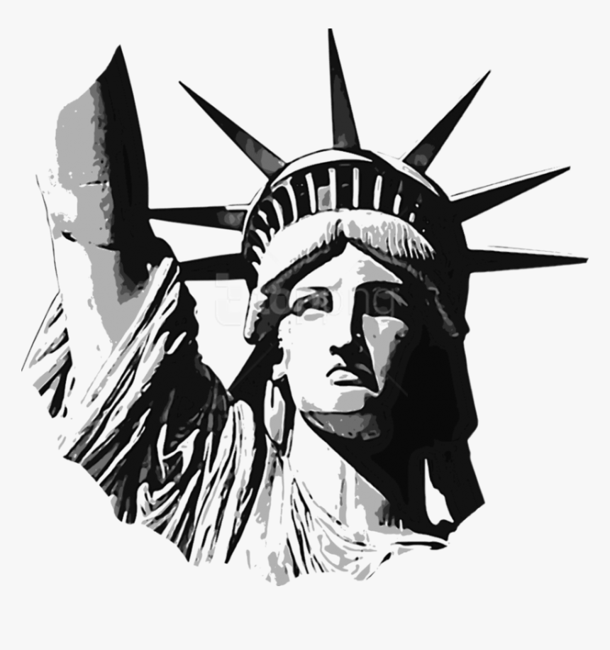 Free Png Statue Of Liberty Png Images Transparent - Statue Of Liberty Graphic, Png Download, Free Download