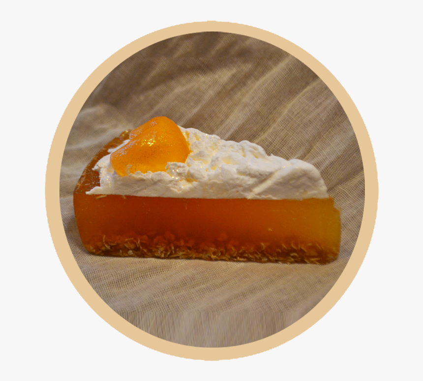 Orange Pie Slice , Png Download - Tres Leches Cake, Transparent Png, Free Download