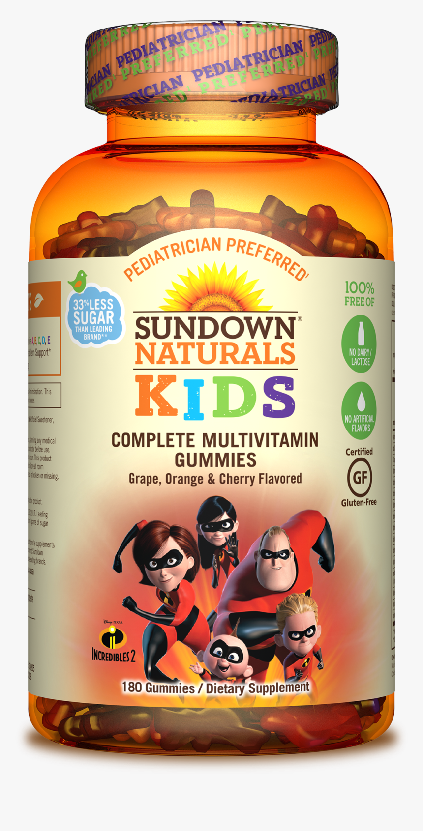 Children"s Vitamins , Png Download - Sundown Naturals Complete Multivitamin Gummies, Transparent Png, Free Download