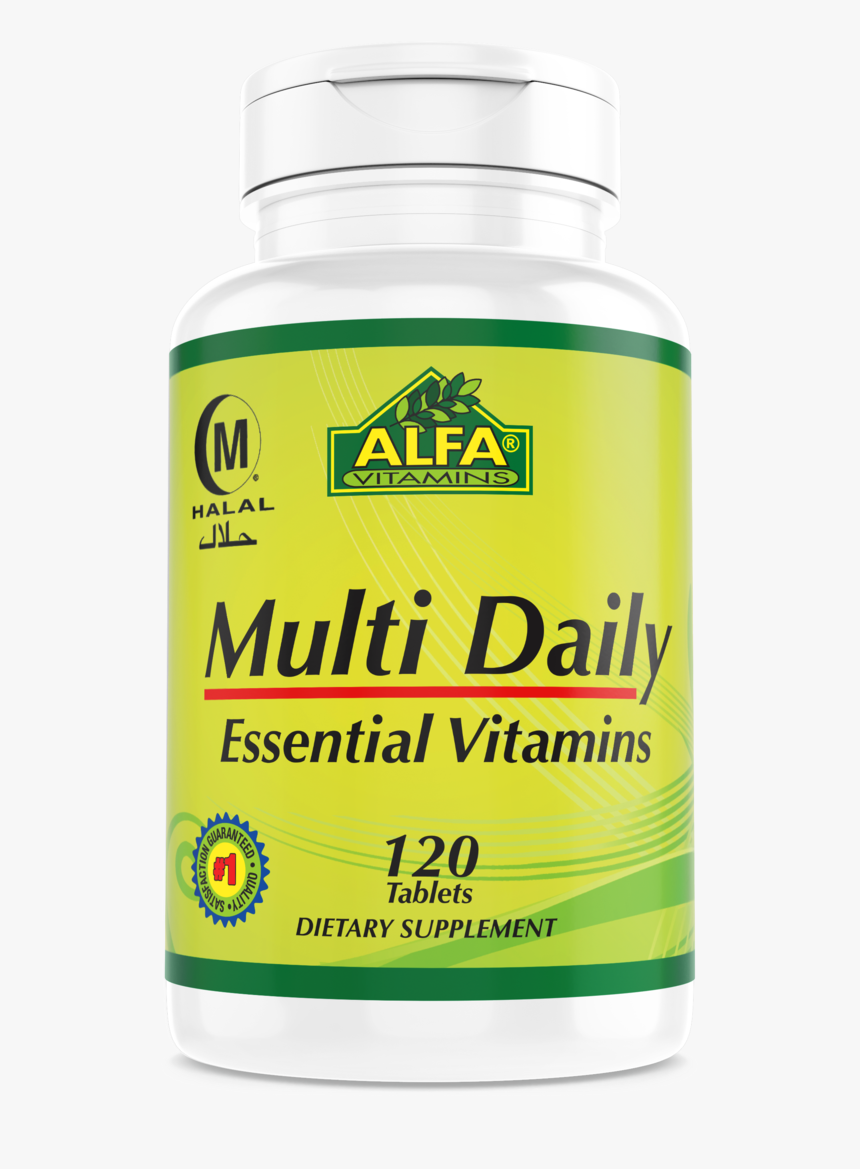 Multi Daily Alfa Vitamins, HD Png Download, Free Download