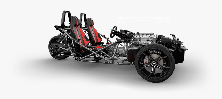 Outlaw Rentals Panama City Beach Slingshot - Polaris Slingshot Stripped, HD Png Download, Free Download