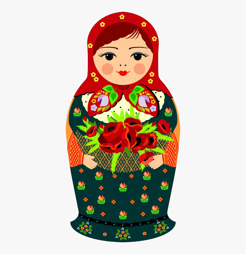 Russian Matryoshka Doll Png Picture - Russian Nesting Doll Png, Transparent Png, Free Download