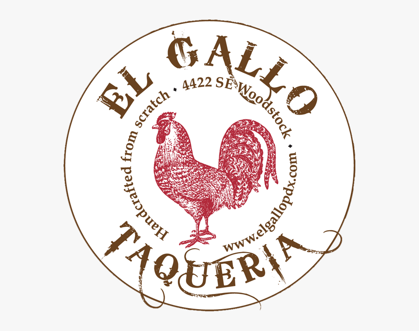 El Gallo Taqueria - Rooster, HD Png Download, Free Download