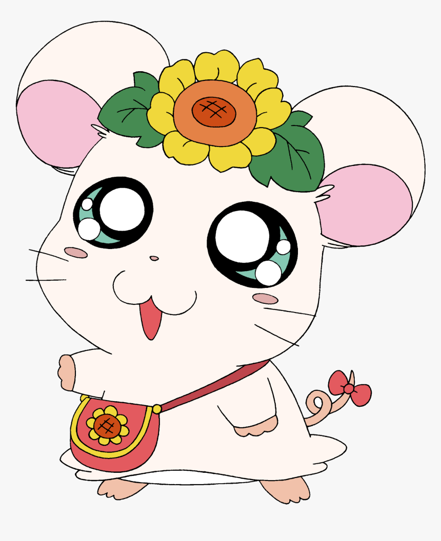 Himawari Hamtaro , Png Download - Coloring Book, Transparent Png, Free Download