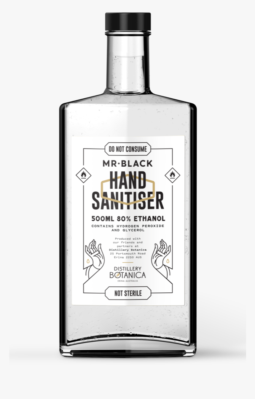 Mr Black-hand Sanitiser, HD Png Download, Free Download