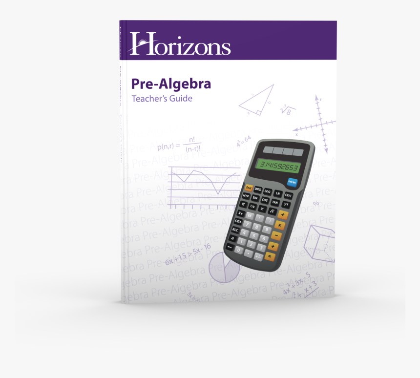 Horizons Pre-algebra Teacher"s Guide - Pre-algebra, HD Png Download, Free Download