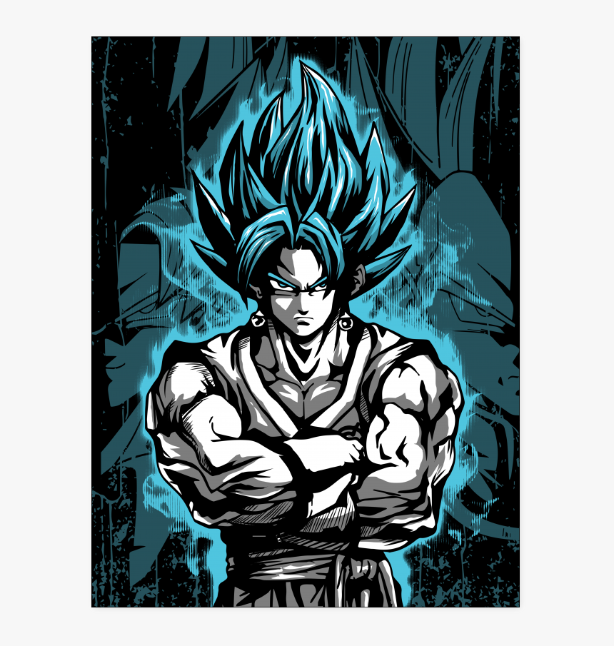 Super Saiyan Blue Poster, HD Png Download, Free Download