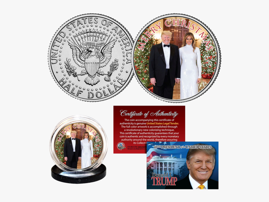 Donald Trump Half Dollar Coin, HD Png Download, Free Download