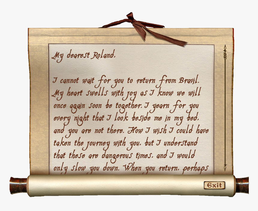 Elder Scrolls - Title A Love Letter, HD Png Download, Free Download