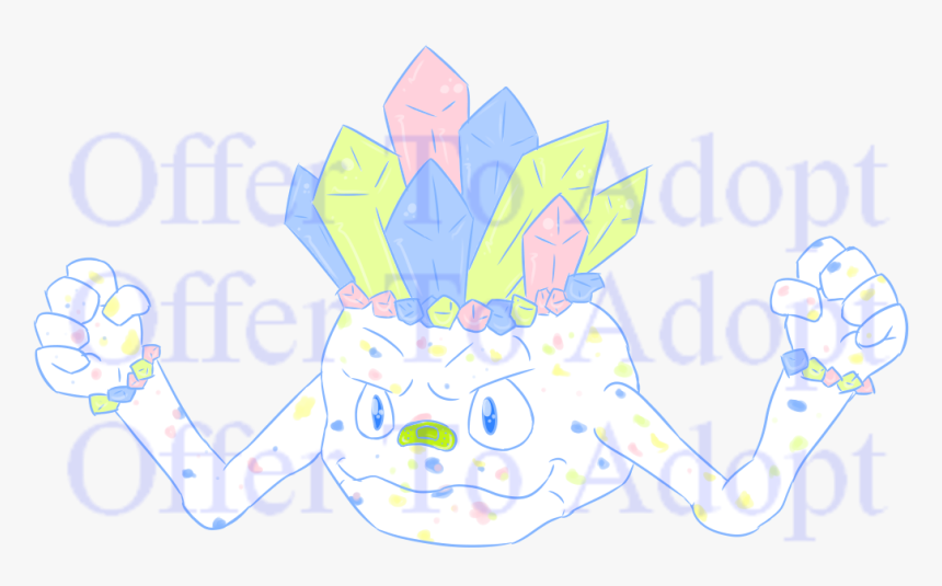 Candy Geodude - Illustration, HD Png Download, Free Download