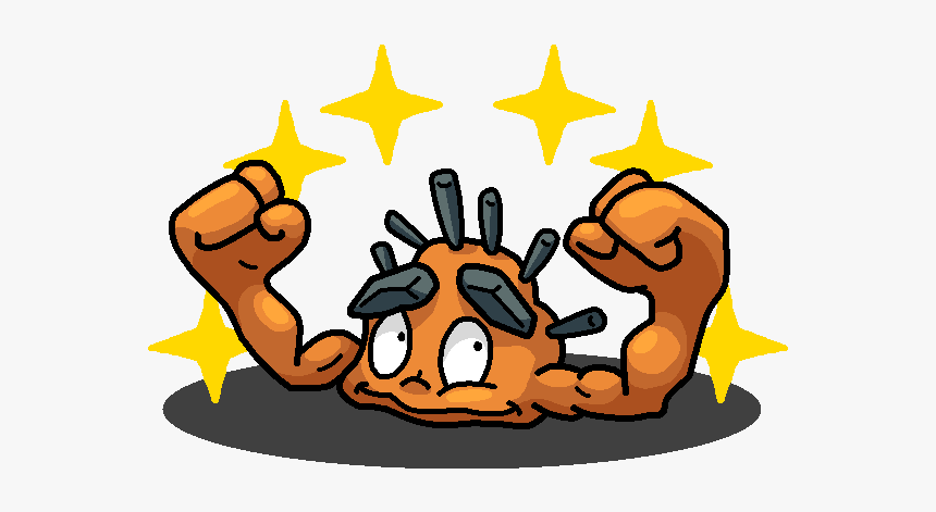 Shiny Alolan Geodude Png, Transparent Png, Free Download