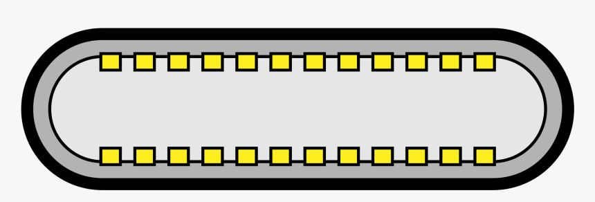 Usb-c - Icon Transparent Connector Type C, HD Png Download, Free Download