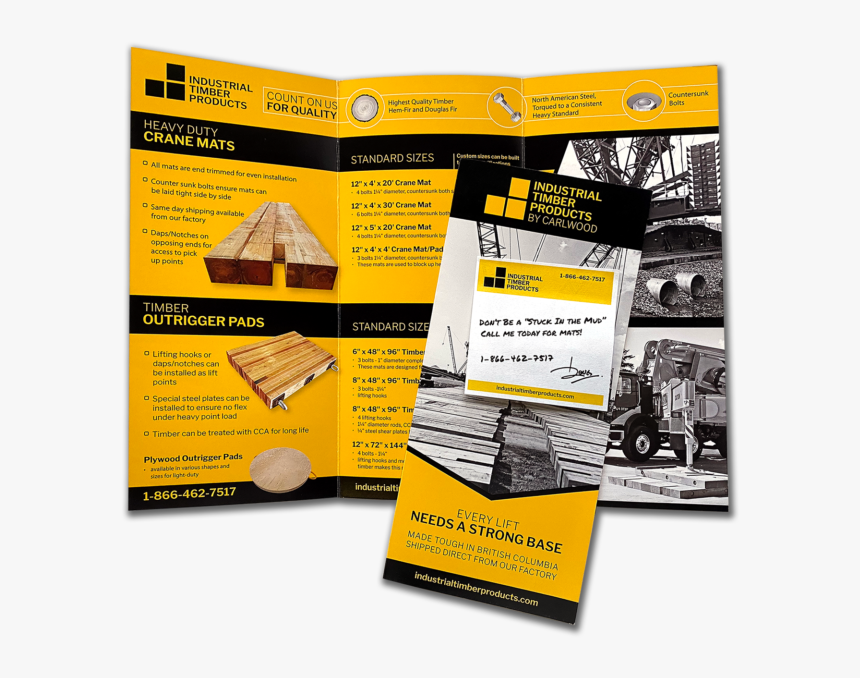 Industrial Timber Products By Carlwood Flyer - Flyer, HD Png Download, Free Download