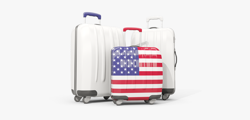 Luggage With Flag - El Equipaje A Puerto Rico, HD Png Download, Free Download