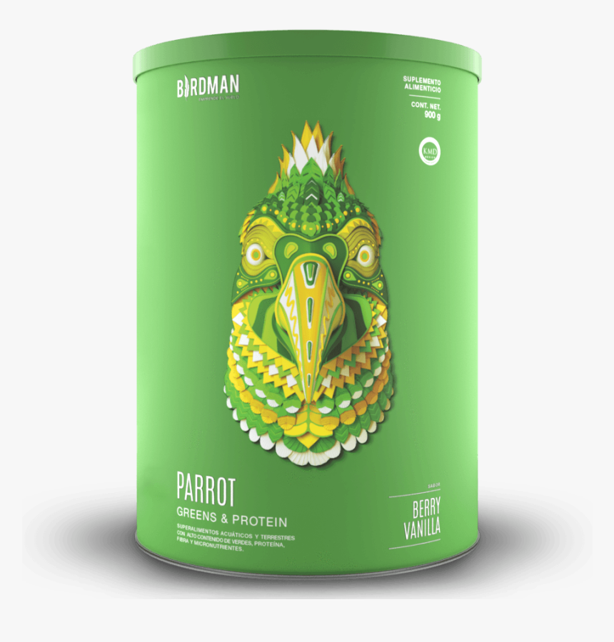 Parrot Greens & Protein - Proteina Birdman, HD Png Download, Free Download