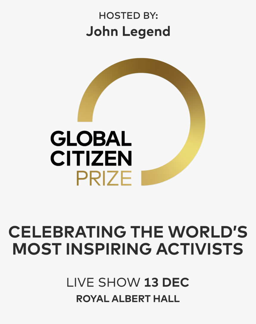 Global Citizen Prize 2019, HD Png Download, Free Download