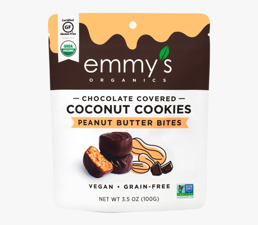 Organic Chocolate Covered Coconut Cookie Bites - Wolaver's, HD Png Download, Free Download