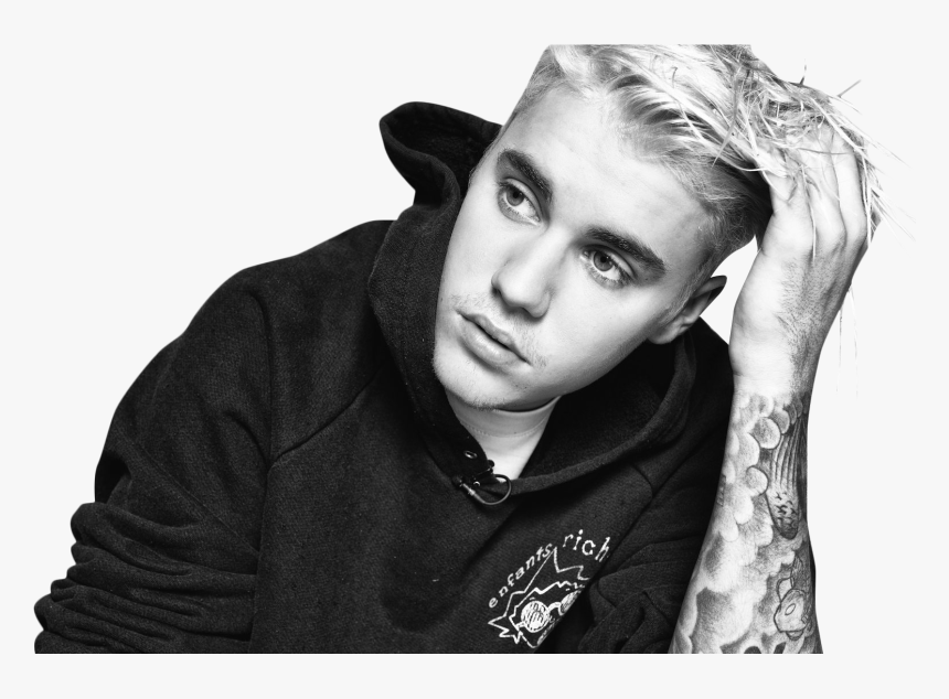 Justin Bieber Clipart Black And White, HD Png Download, Free Download