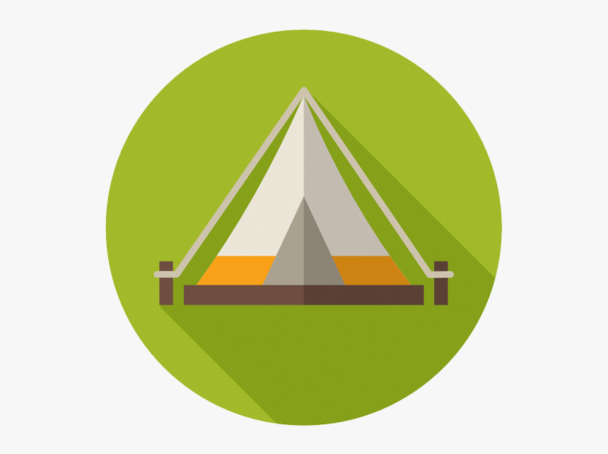 Clipart Tent Khemah - Flat Tent Icon, HD Png Download, Free Download