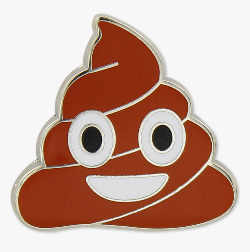 Emoji Poo Enamel Pin - Cartoon, HD Png Download, Free Download