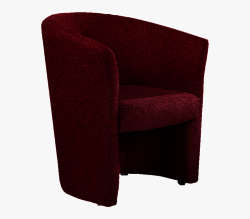 Belize Wine Red - Club Chair, HD Png Download, Free Download