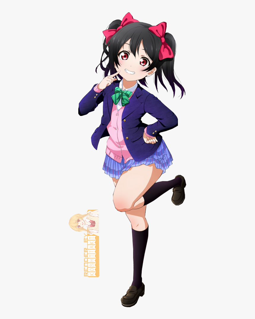 Jpg Royalty Free Library Love Live Render By Yejii - Nico Yazawa Poster, HD Png Download, Free Download