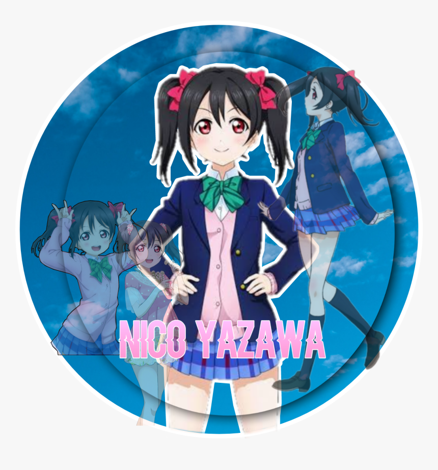 #lovelive #nico #nicoyazawa #animeicon #icon - Cartoon, HD Png Download, Free Download