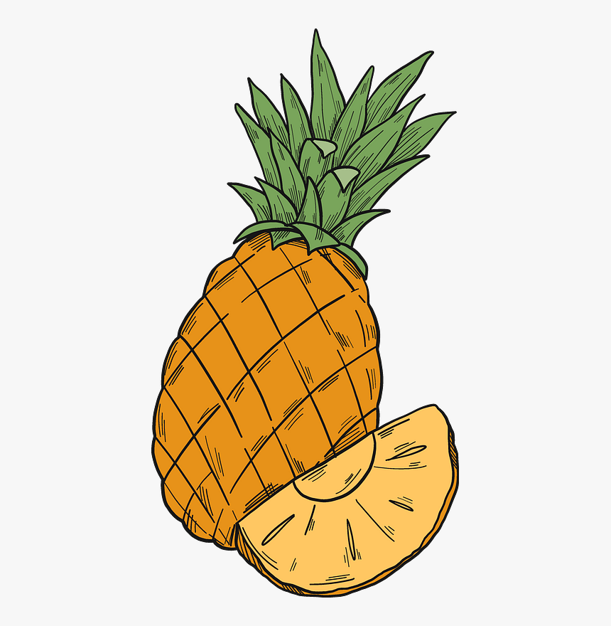 Pineapple Clipart - Pineapple, HD Png Download, Free Download