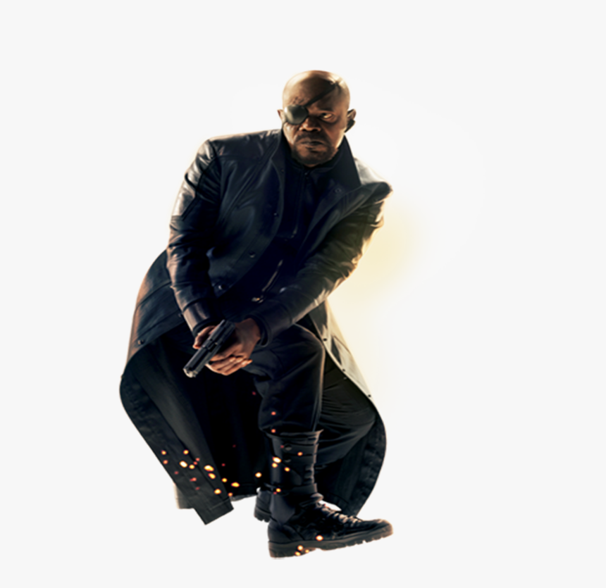 Captain America Winter Soldier Nick Fury Png Transparent Png Kindpng - nick fury roblox