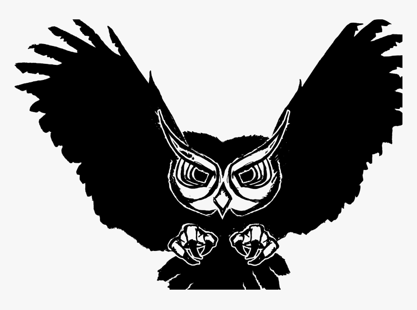 Transparent White Owl Png - Free Flying Owls Svg, Png Download, Free Download