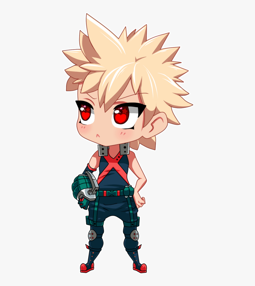 Bakugou Chibi Keychain - Bakugou Chibi Transparent Background, HD Png Download, Free Download