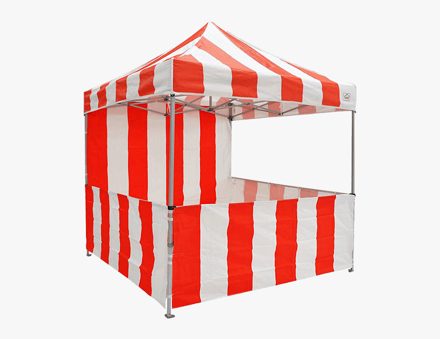 Transparent Carnival Tent Png - Carnival Tents Red And White, Png Download, Free Download