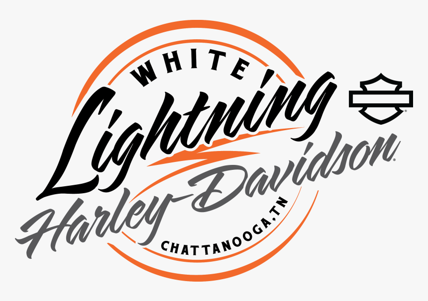 White Lightning Harley-davidson® Chattoonga - Calligraphy, HD Png Download, Free Download