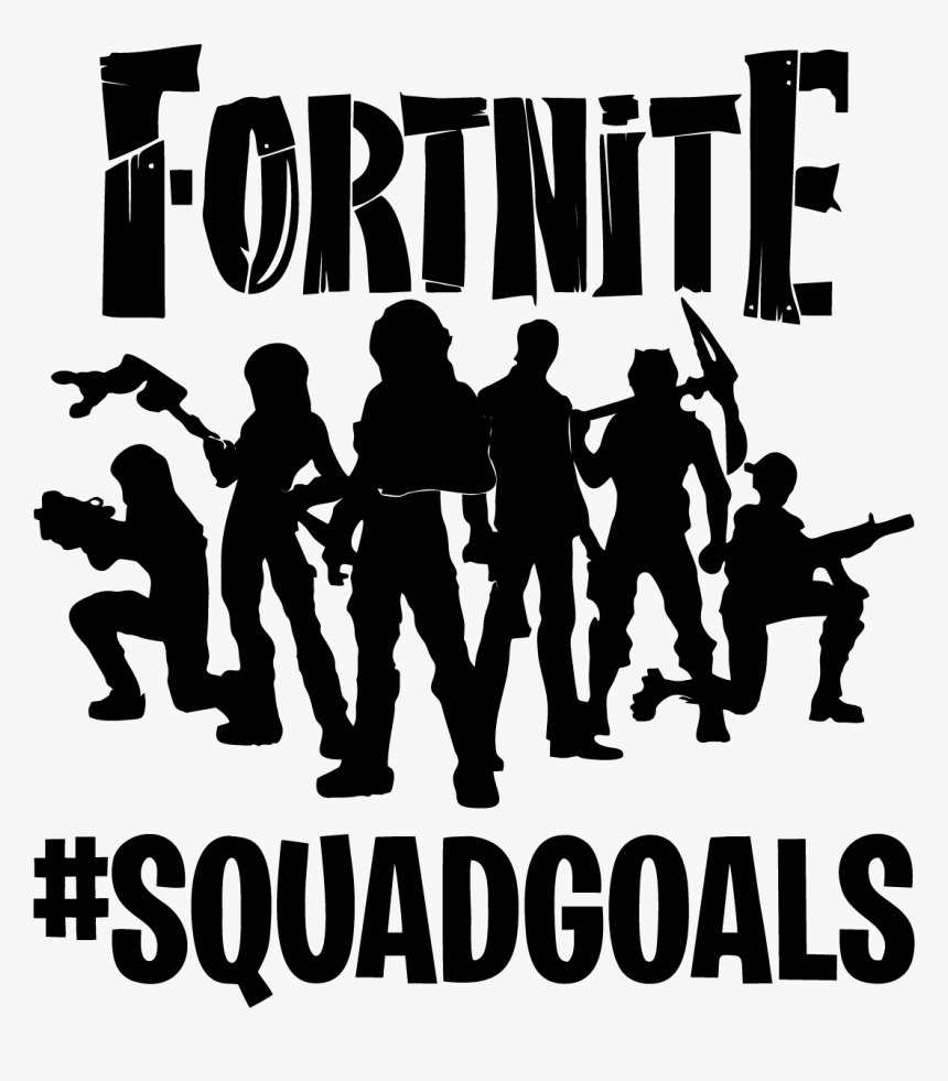Download Fortnite Squad Goals Svg, HD Png Download - kindpng